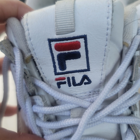 Fila Disruptor II Premium Sneakers White S6 - Picture 5 of 7